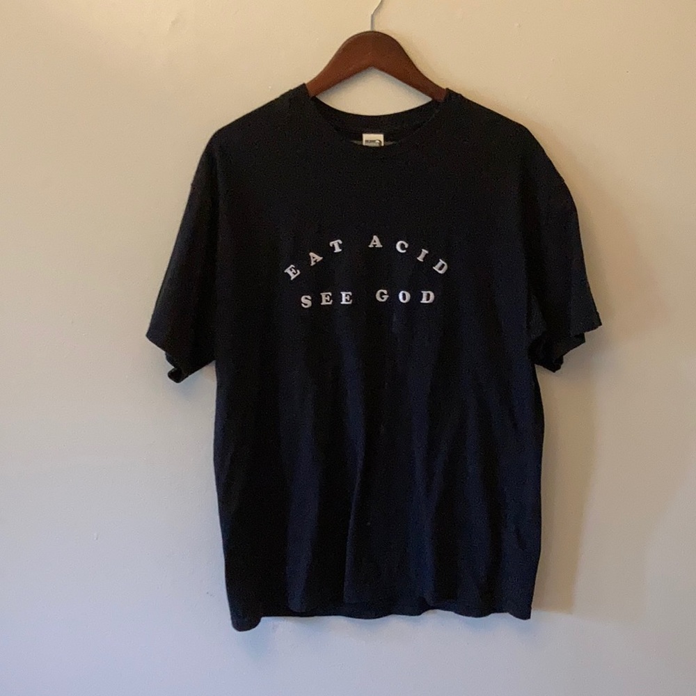 Eat Acid See God T-Shirt XL